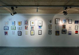 Obras de la exposición.