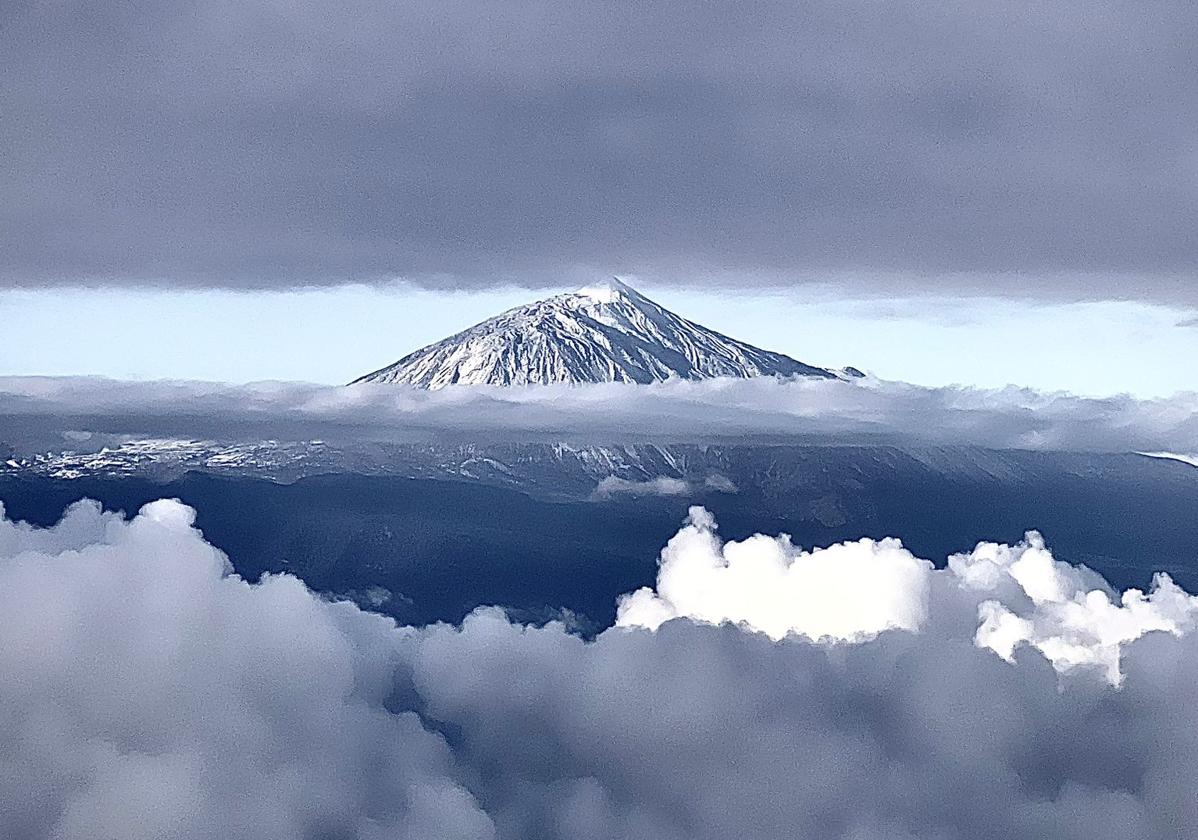 La nieve llega a Canarias en primavera