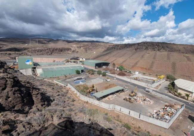 Instalaciones del Ecoparque Sur, en Juan Grande (San Bartolomé de Tirajana).