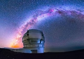 Imagen del Instituto de Astrofísica de Canarias (IAC).