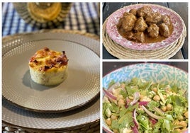 Menú semanal del 24 al 28 de marzo