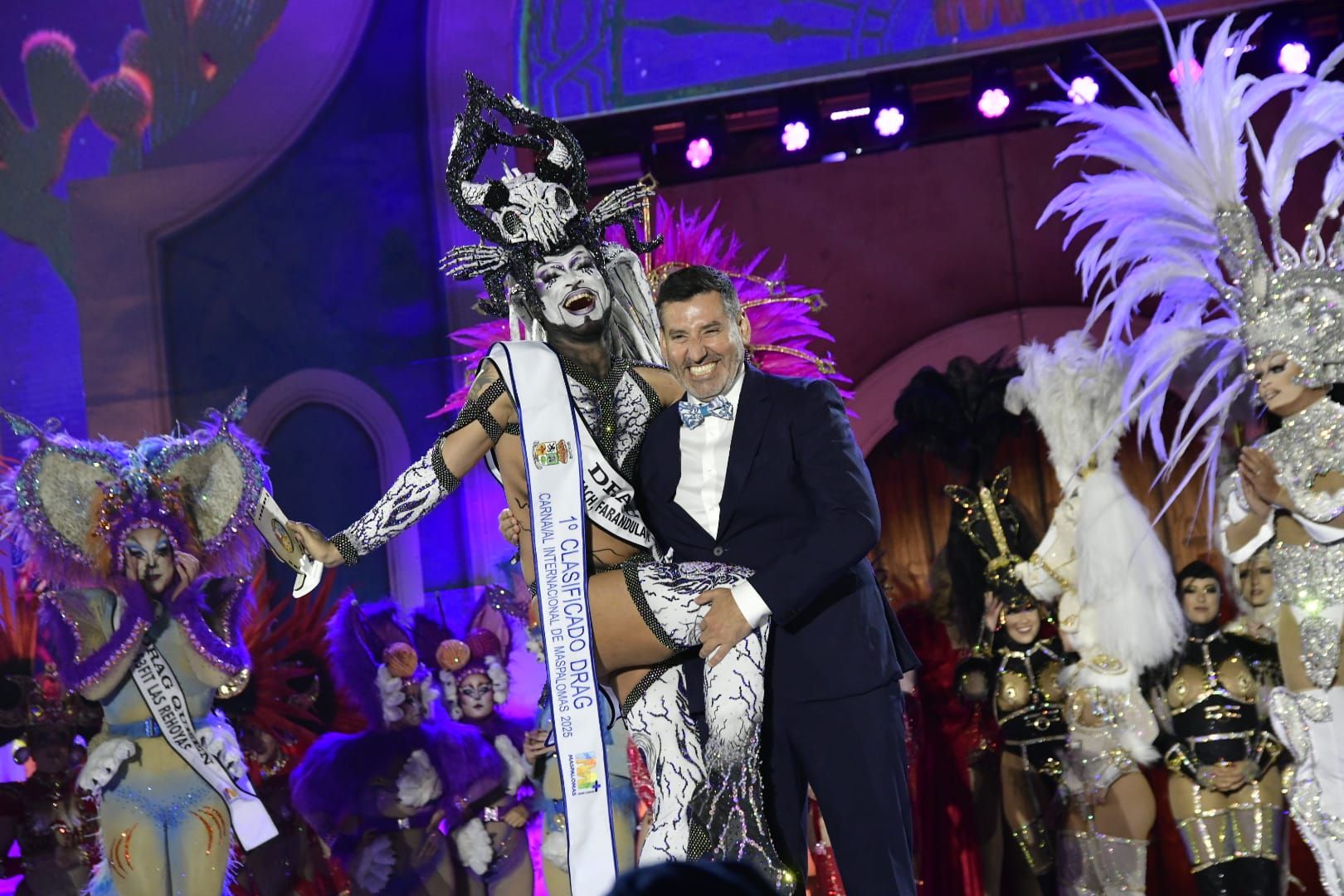 La gala drag queen del carnaval de Maspalomas, en imágenes