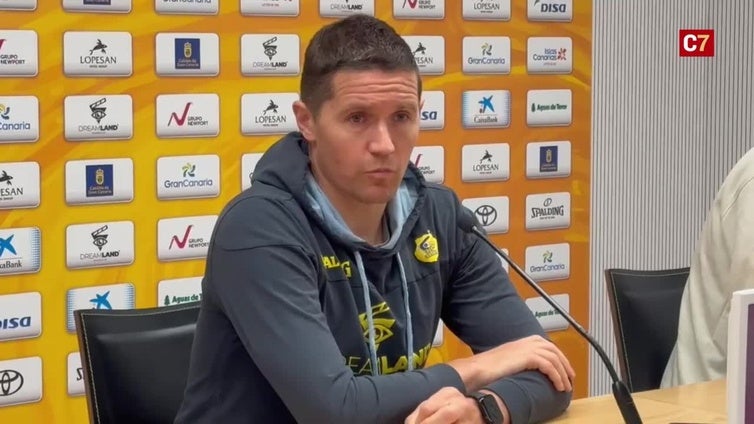 Jaka Lakovic analiza el partido del Granca ante el Zaragoza