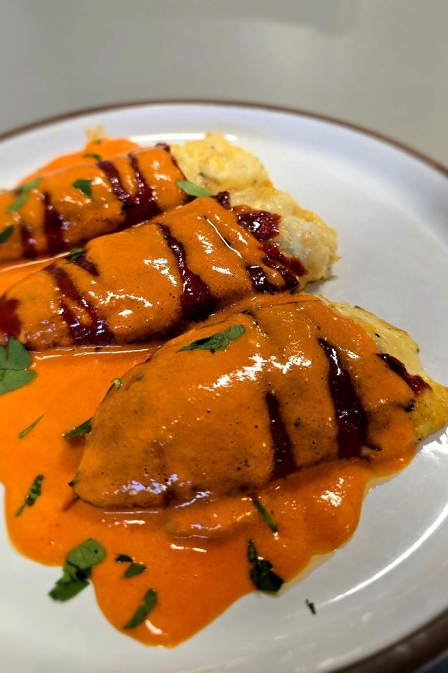 Pimientos rellenos de bacalao
