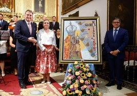 Acto del pregón y presentación del cartel de las glorias celebrado en San Julián.