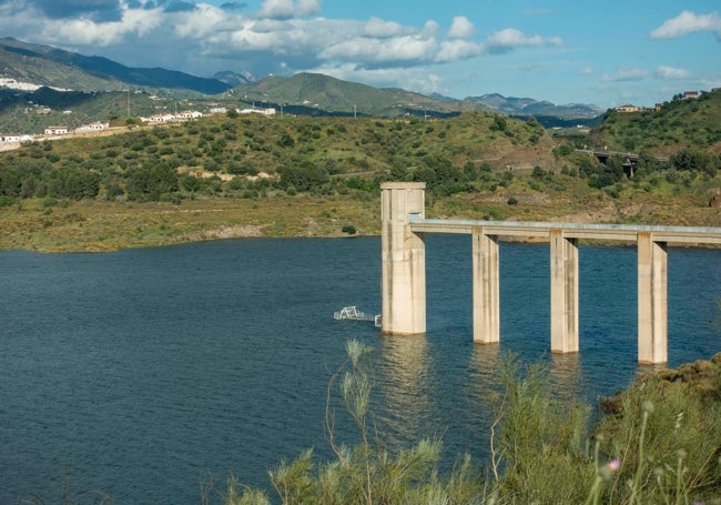 Embalse de La Viñuela.