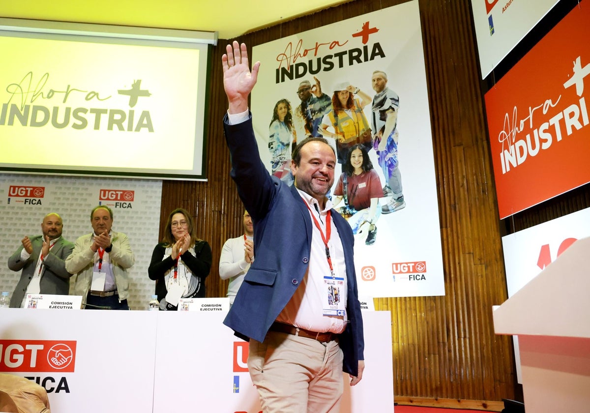 Jenaro Martínez, reelegido secretario general de UGT FICA Asturias