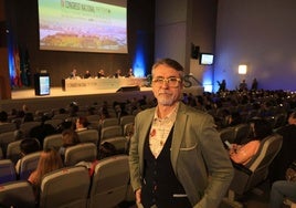 El doctor en Biología Alfredo Corell, en el Congreso que se celebra en el recinto ferial de Gijón.