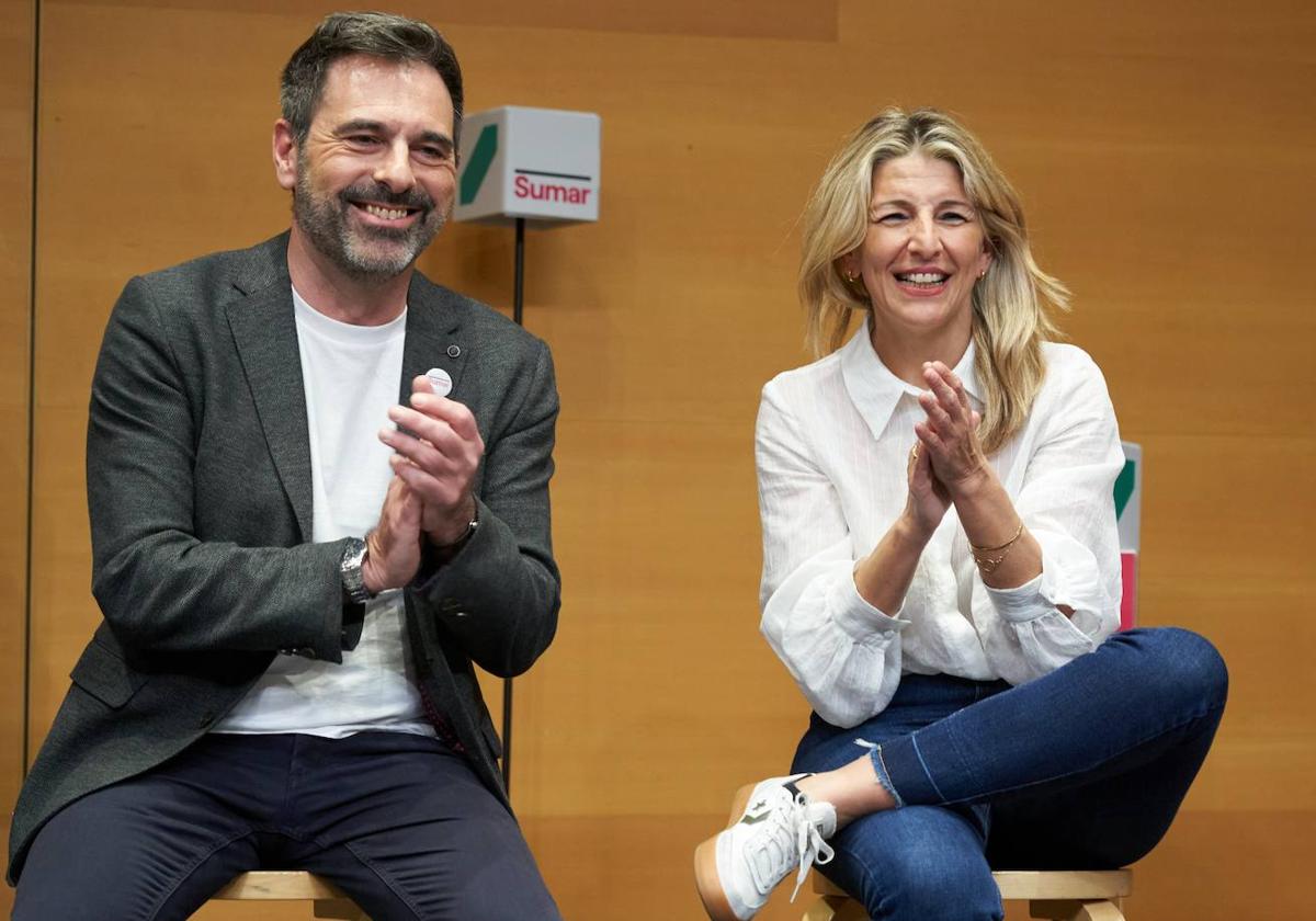 Sumar y Podemos calcan en Euskadi el resultado de las autonómicas y se sitúan al borde de la irrelevancia