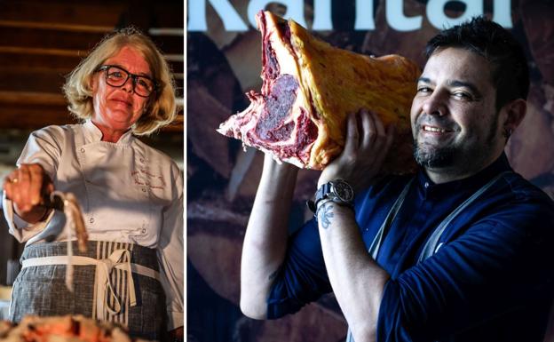 Jayne Hardcastle y José González.