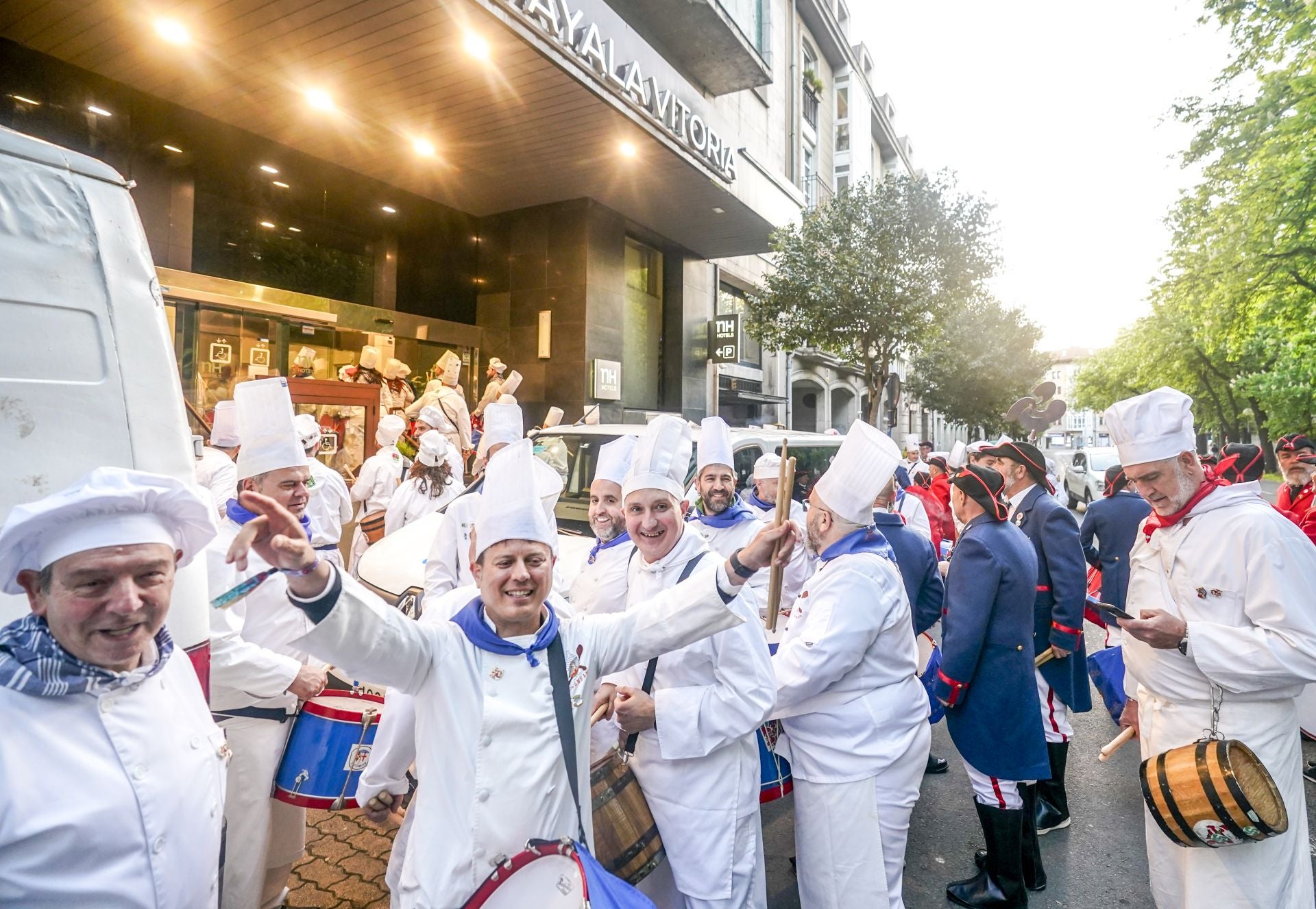 Las mejores imágenes de la Tamborrada vespertina