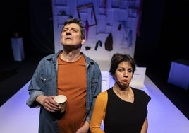 Sergio Macías y Stephy Llaryora, en una escena de 'Neura'.
