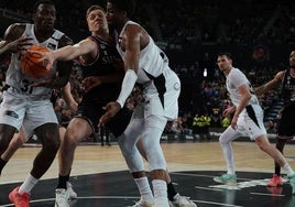 De Ridder, en acción la pasada jornada ante el UCAM Murcia.