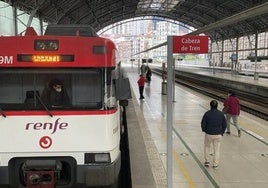Restablecido el servicio en las líneas de cercanías desde Bilbao a Muskiz y Santurtzi tras dos horas de retrasos