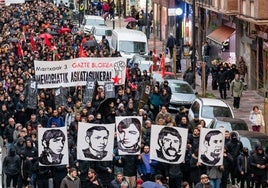 Manifestación del 3 de marzo en Vitoria este año.