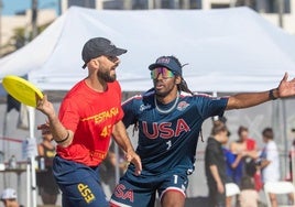 Fernández Troyano en la final del último mundial, en Los Ángeles.