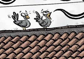 La viñeta de Sansón: 'Chimenea colocada'