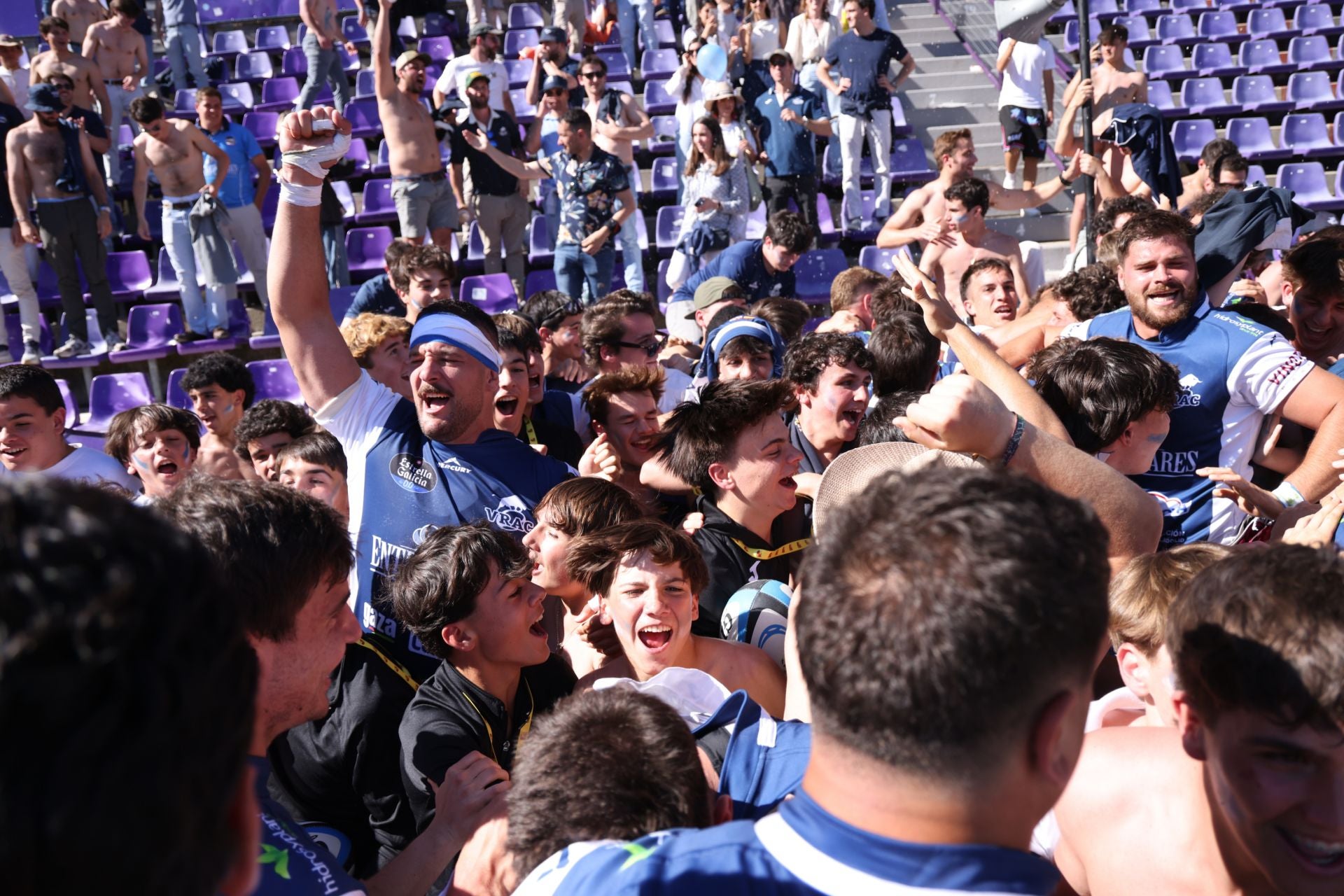 Final de la Copa del Rey de rugby entre el VRAC y El Salvador