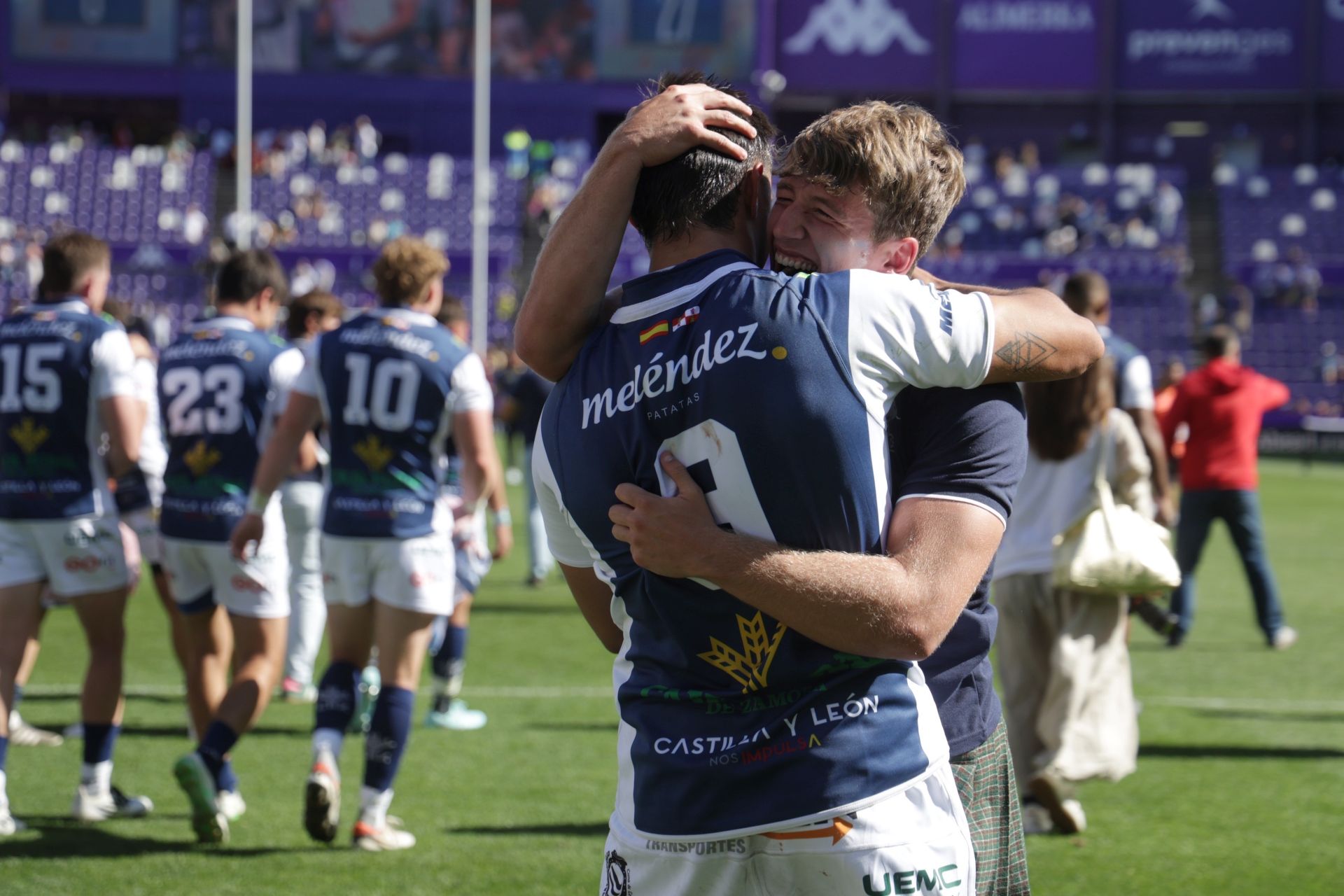 Final de la Copa del Rey de rugby entre el VRAC y El Salvador