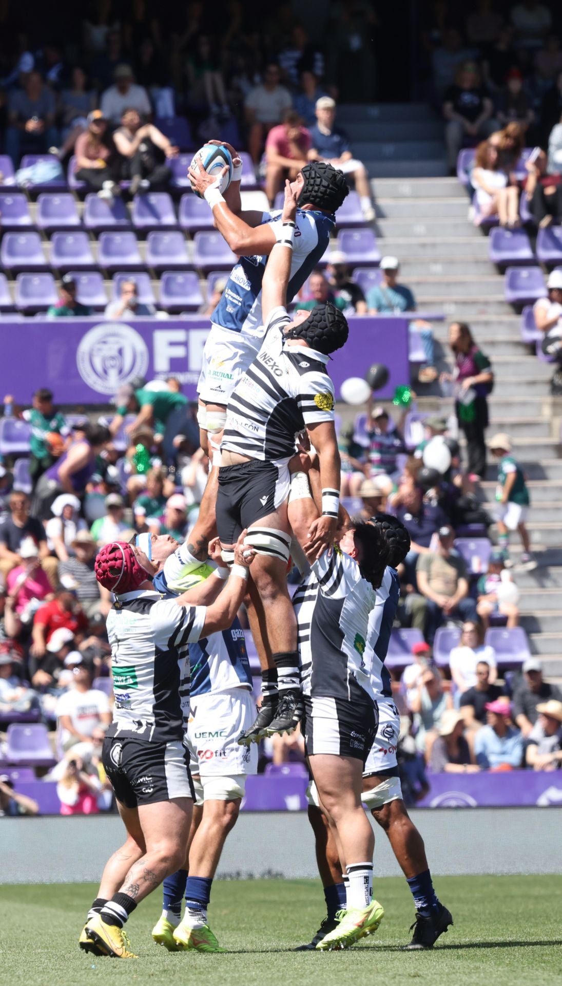 Final de la Copa del Rey de rugby entre el VRAC y El Salvador