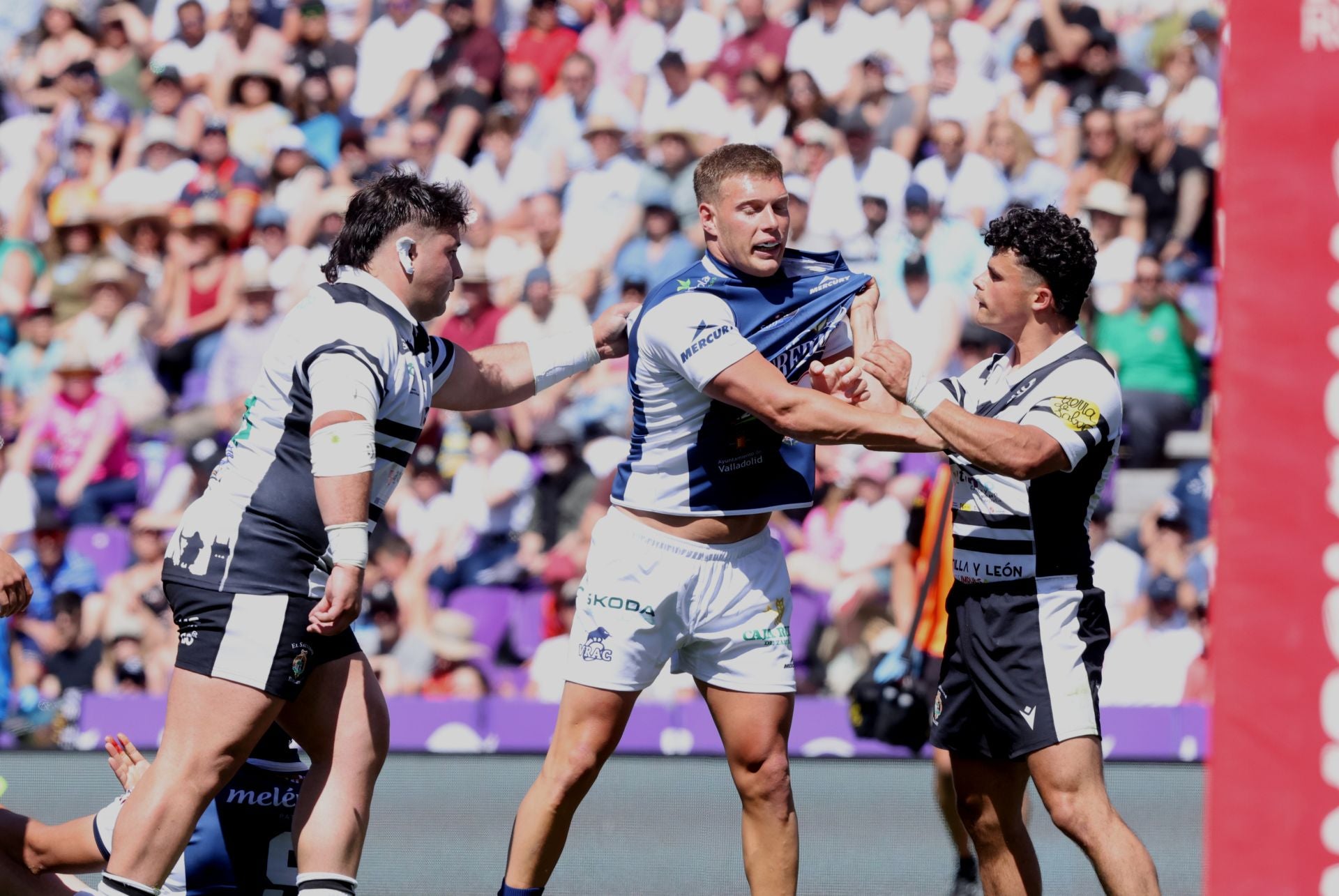Final de la Copa del Rey de rugby entre el VRAC y El Salvador