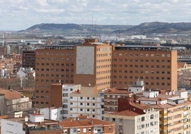 El Hospital Clínico de Valladolid.