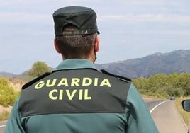 Imagen de archivo de un agente de la Guardia Civil no relacionado con esta información.