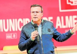 Miguel Ángel Gallardo, secretario general del PSOE extremeño.