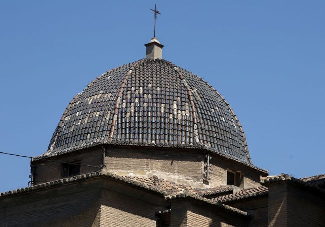 Detalle de la situación de la cúpula.