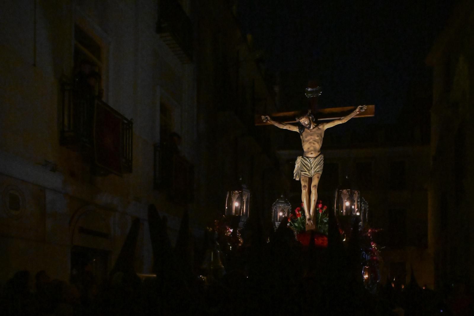 La procesión del Silencio en Murcia, en imágenes
