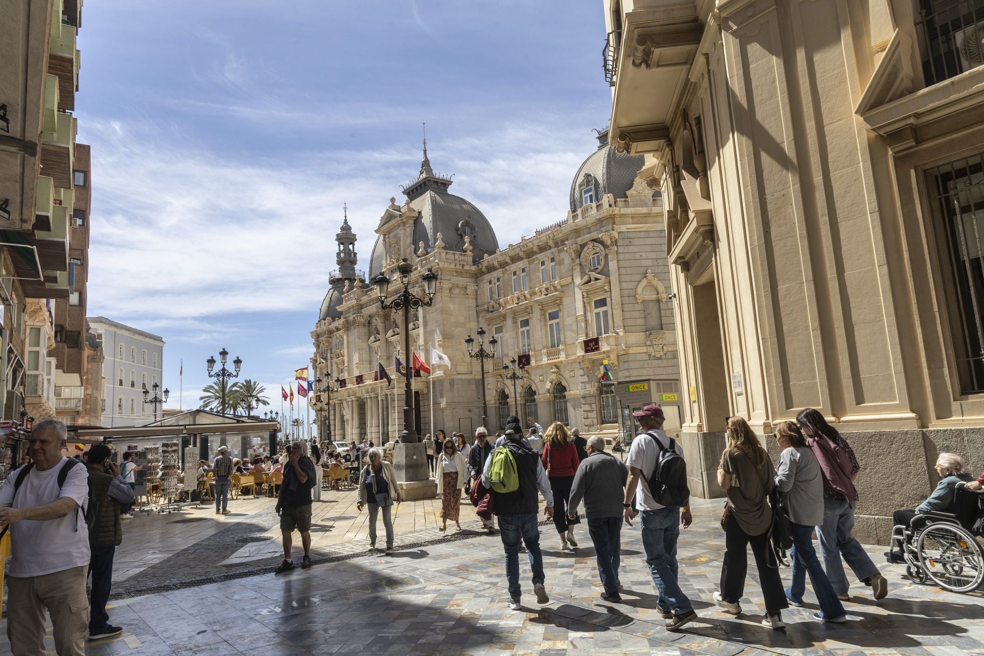 Las imágenes de los turistas en Cartagena