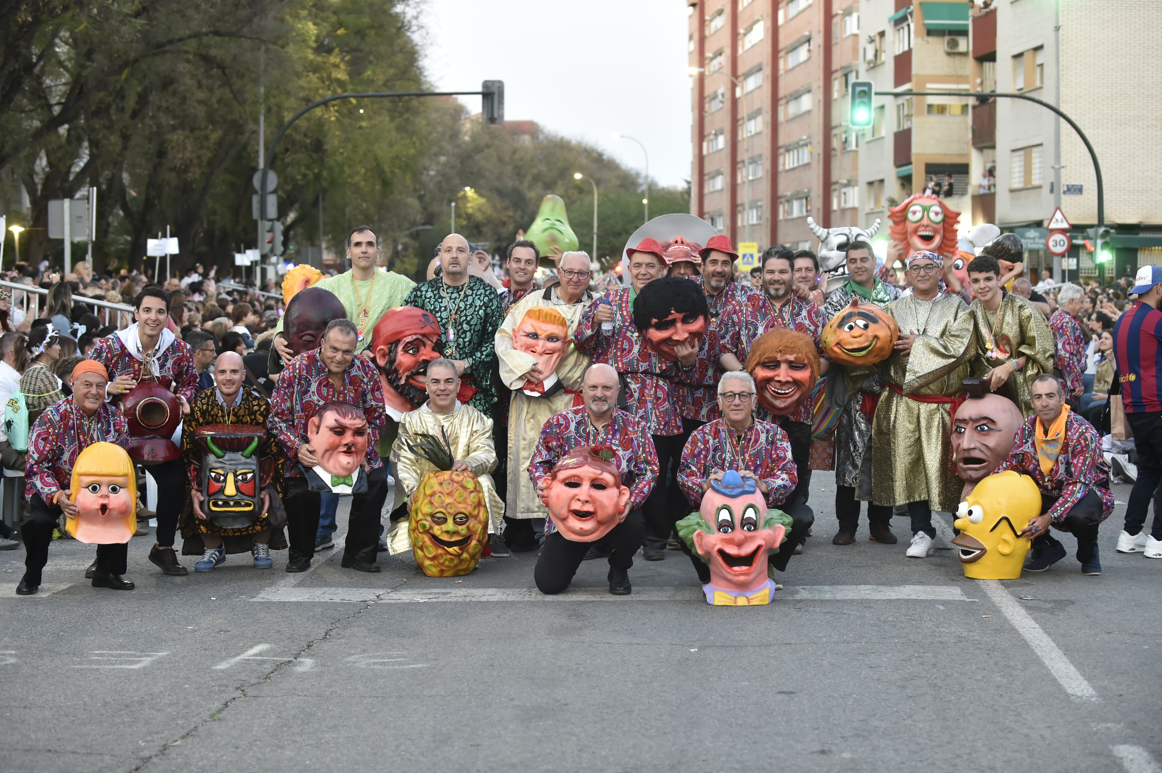 Las imágenes del desfile del Entierro de la Sardina de Murcia