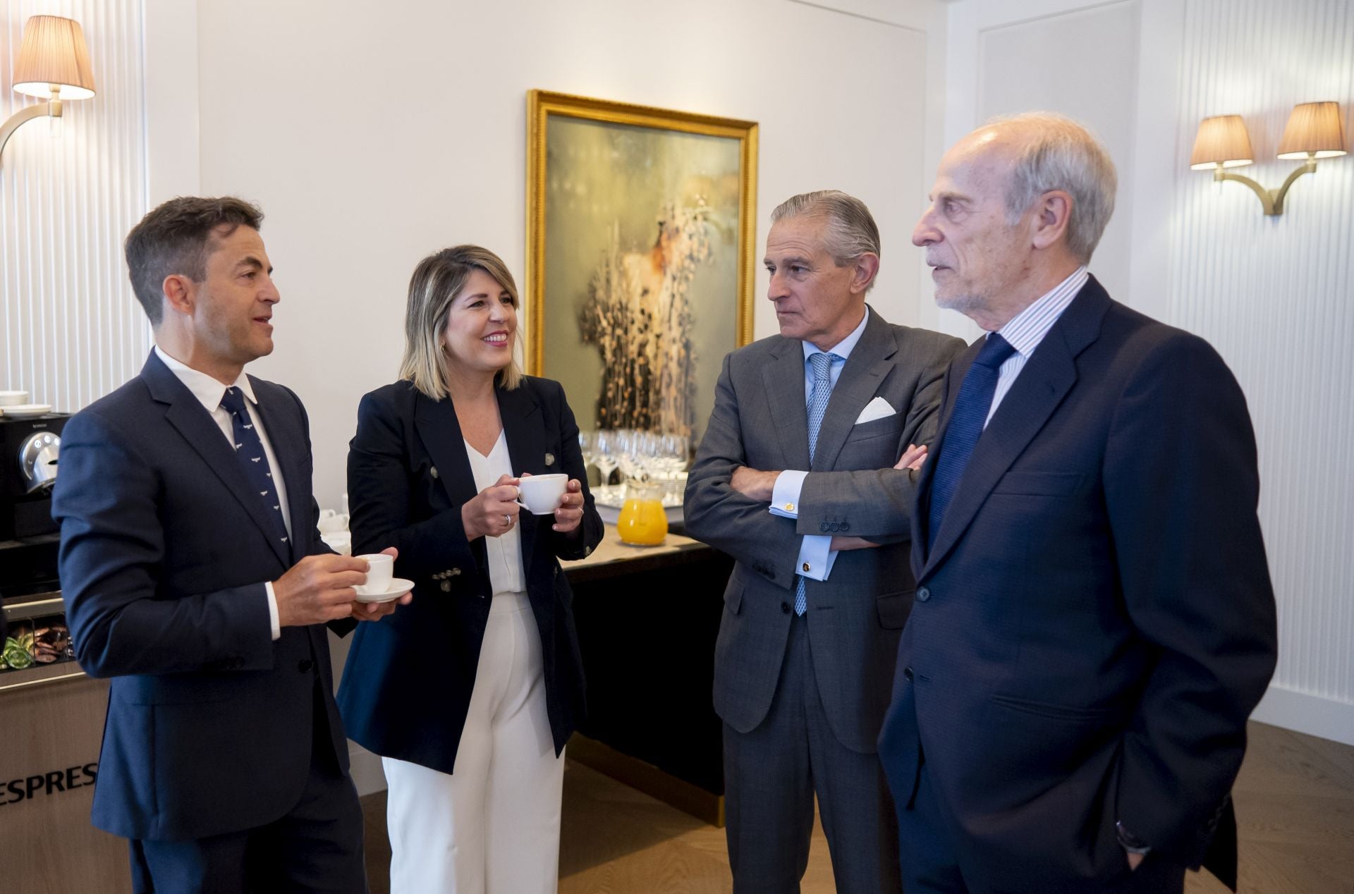 Las imágenes de Noelia Arroyo en el encuentro informativo de Europa Press celebrado en Madrid