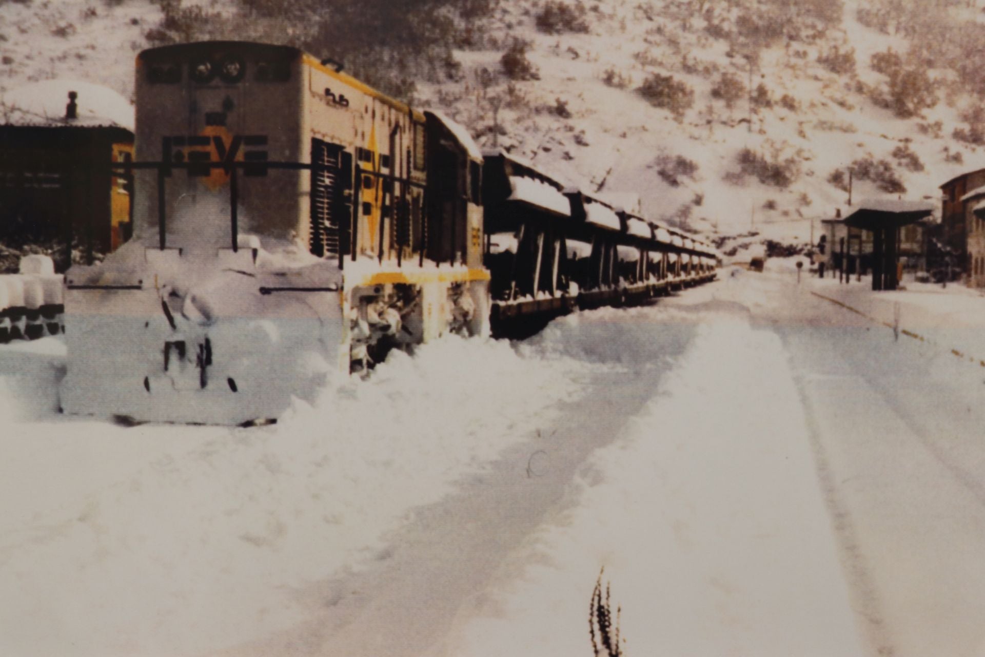 El museo del ferroviario de Cistierna, en imágenes