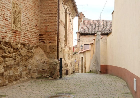 Imagen de una de las calles del pueblo.