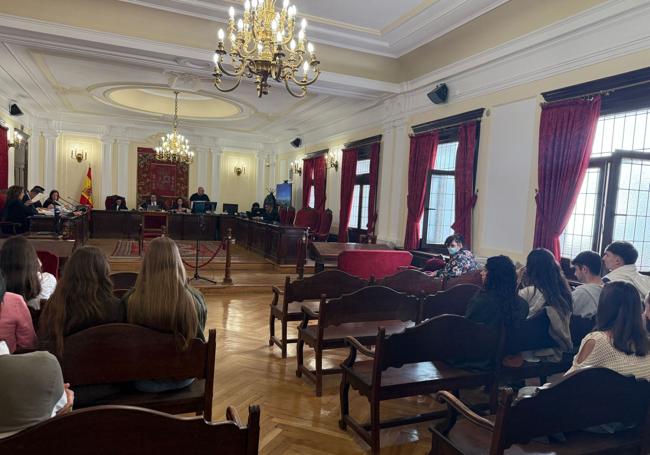 Segunda sesión del juicio en la Audiencia Provincial.