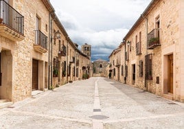 La localidad de Pedraza.