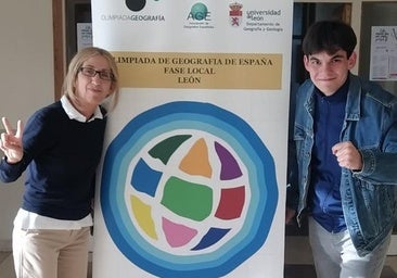 Un estudiante de un pueblo de León gana la Olimpiada nacional de Geografía