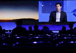 Sal Altman, ya exCEO de OpenAI, durante su intervención en el foro económico Asia-Pacífico celebrado esta semana en San Francisco (EE UU).
