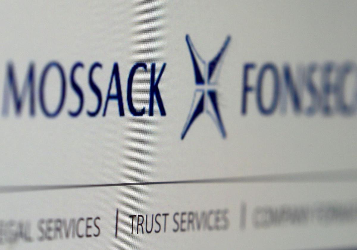 Logotipo de Mossack Fonseca en la web del bufete de abogados de Panamá