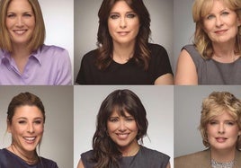 Protagonistas de 'Mujeres en televisión: 25 años de cambio'.