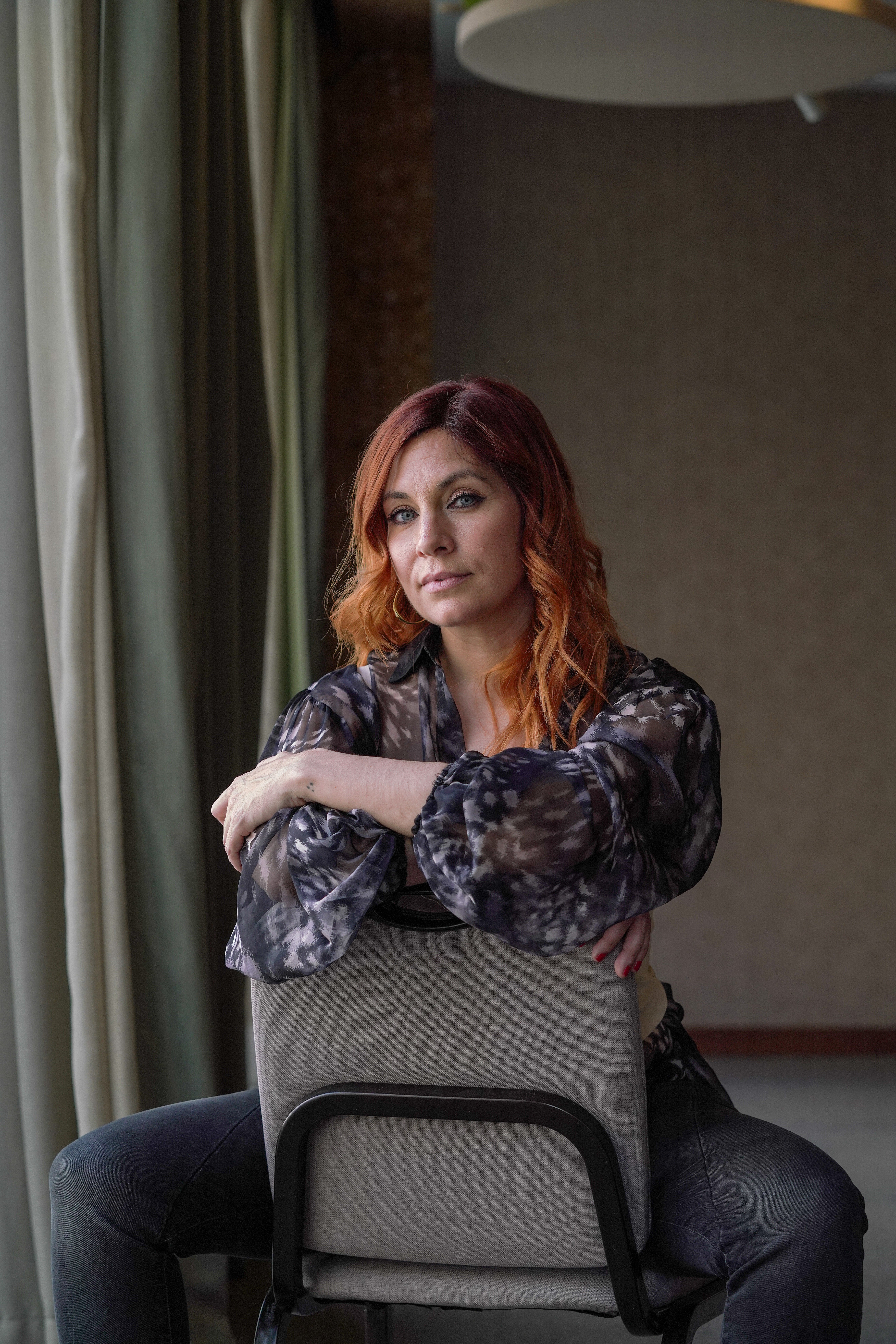 Leire Martínez, durante su entrevista de promoción de 'Mi nombre'.