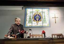 Luis Argüello, presidente de la Conferencia Episcopal Española.