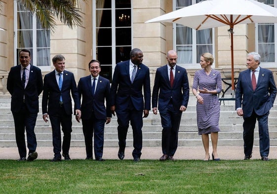 Los responsables de Exteriores de países como Polonia, Alemania, España, Reino Unido y Francia, así como la jefa de la diplomacia europea, se volvieron a reunir este lunes en Londres.
