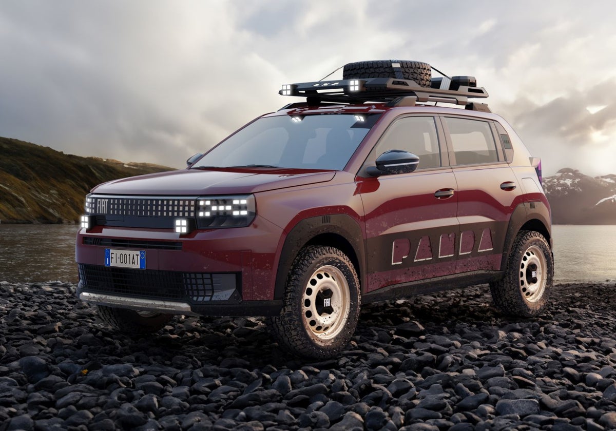 Grande Panda 4x4, un prototipo heredero del icónico Panda 4X4 de los 80