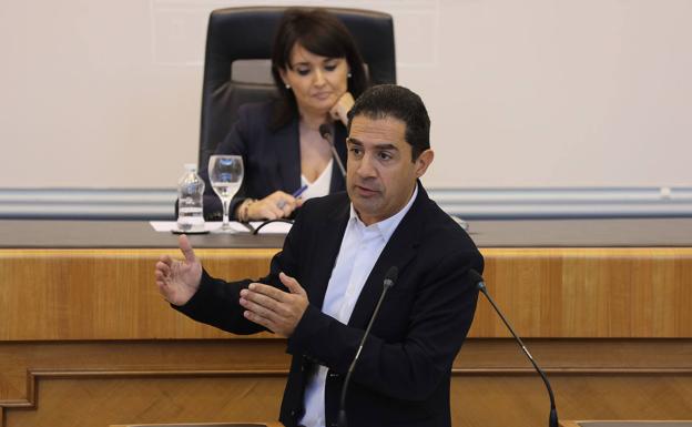 El portavoz del PSPV y alcalde de Alcoi, Toni Francés. 