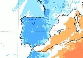 El tiempo en Alicante: Una sucesión de borrascas trae más lluvia y nieve el fin de semana en las montañas de la provincia