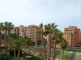 Rachas de viento en Alicante.