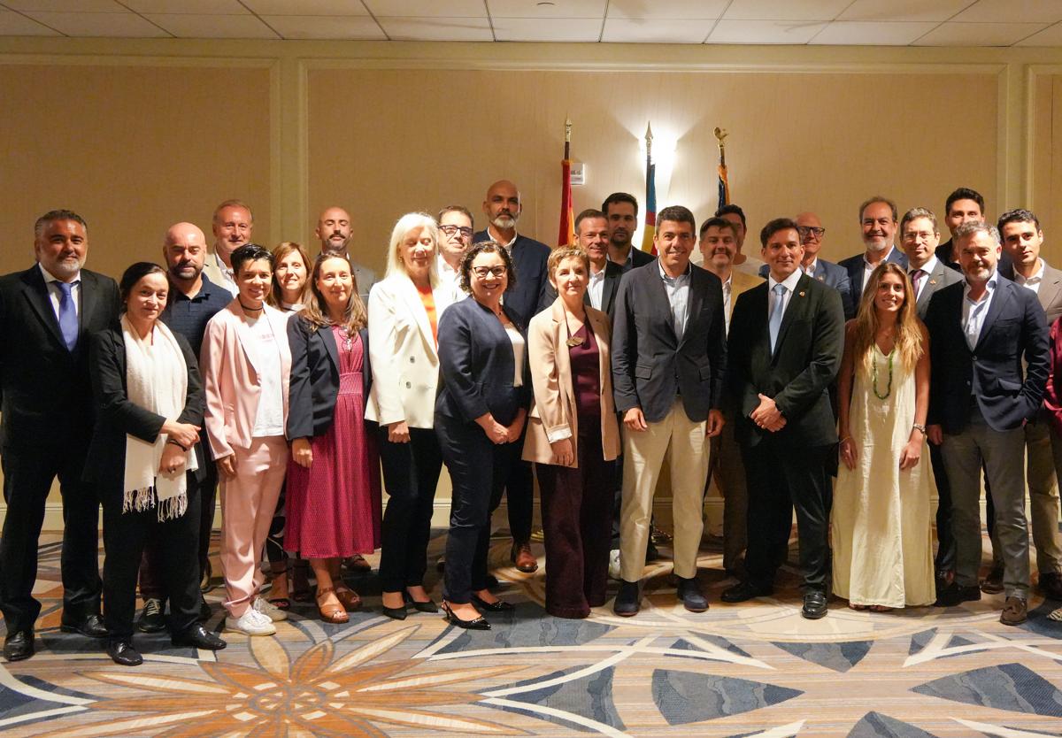 Mazón announces funding for Valencian Community companies with interests in the United States