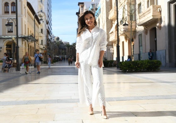 Alba Muñoz Navarro, bellea del foc of Alicante 2024.